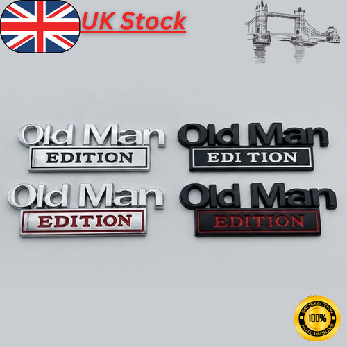 Old man edition chrome - man, 3d