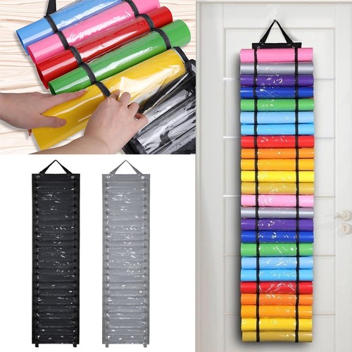 Vinyl roll holder storage with - roll,