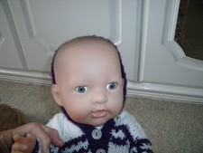 fabulous BERENGUER LARGE BABY DOLL 16" WEIGHS 800G SLEEP EYES N/W REBORN?