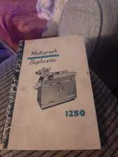 Multigraph Multilith offset