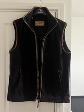 Men’s Schoffel Fleece Gilet Size 44 Plum