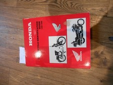 Motor cycle Honda ID guide