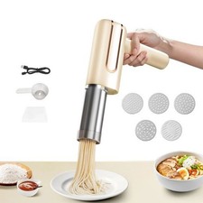 Preshwous Handheld Electric Pasta Maker 5-in-1 Cordless Machine 4000mAh