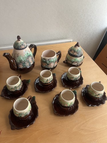 Vintage antique tea set - vintage/antique,