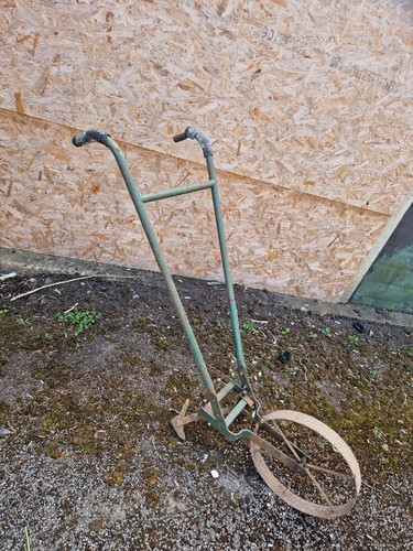 Vintage garden wheeled rows - vintage,
