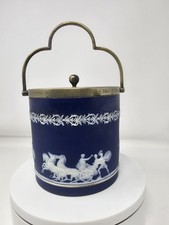 Wedgwood Style Biscuit Barrel