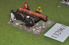 25mm renaissance / ottoman - bombard & crew - (132963)