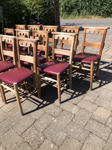 Vintage church chapel - chapel, chairs