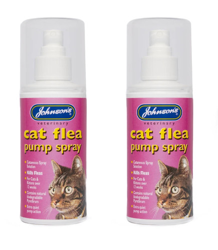 Cat flea pump spray bundle - spray,