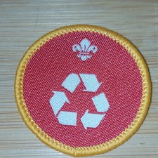 UK Scouting Cub Scout Activity Badge Environmental OLD LOGO