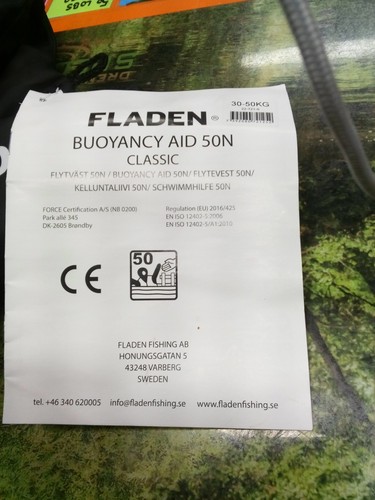 Fladen boyancy aid - aid, 50n