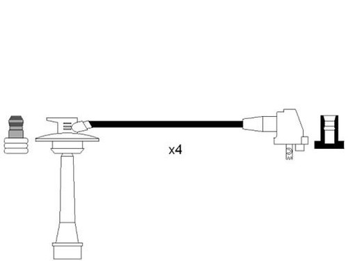 Ignition lead set fits - lead,