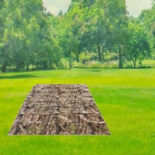 Camouflage Tarpaulin Waterproof Camping Ground Sheet Cover Woodland Tarp