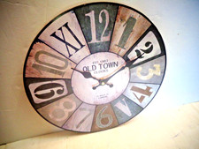 Quartz Wall Clock - "Old Town"