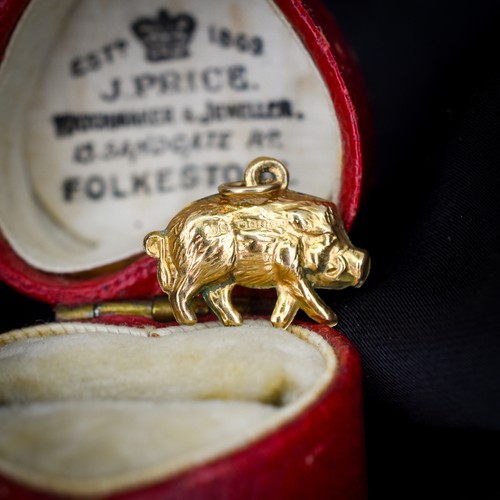 Vintage 9ct gold - vintage, lucky