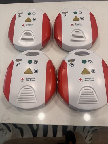 American red cross aed - red,