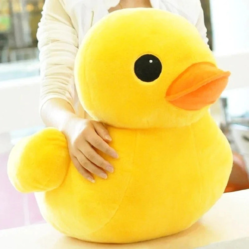 Big yellow duck - plush, toy