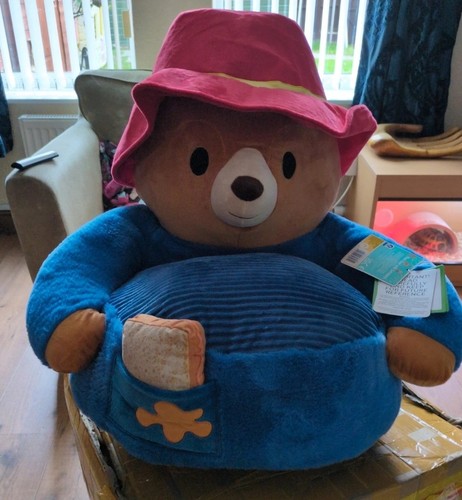 Aldi teddy bear plush armchair - aldi,