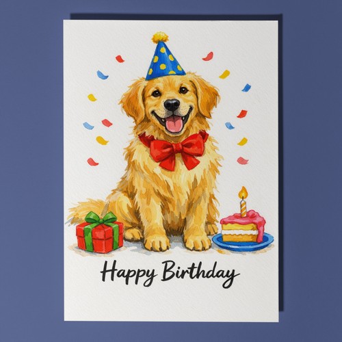 Golden retriever dog happy - dog,