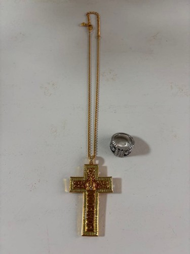 Pompoos cross necklace tiara - pompoos, &