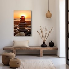 Zen Wall Art Pebble Stone