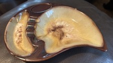 Vintage Ceramic Swirl Ashtray