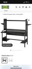 IKEA FREDDE Gaming Desk Black