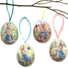 4 PETER RABBIT EASTER EGG TIN