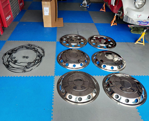 Stainless steel wheel trims - stainless,