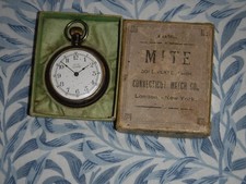 ANTIQUE MINITURE POCKET WATCH WITH ORIGINAL BOX