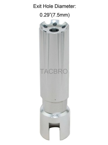 Silver ruger muzzle - 10/22,