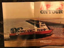  BHC Westland AP188 charter boat ship German  tour article Cuksharven booklet 