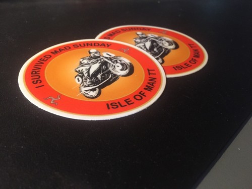 Isle man sticker - isle, “i