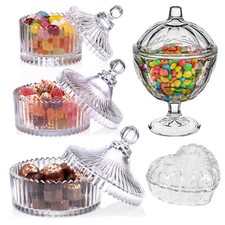 Glass Sweet Bowl Sugar Jar