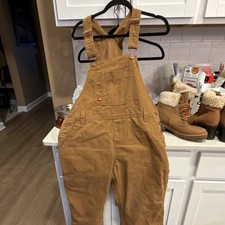 Dickies Brown Cotton Bib