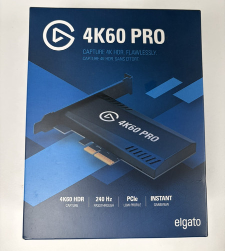 Elgato 4k60 pro - pro,