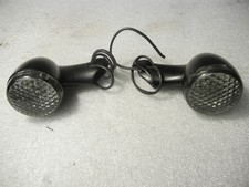 HARLEY DAVIDSON SPORTSTER / EVO/ DYNA BLACK REAR INDICATORS LED BLINKERS 