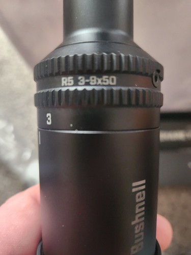 Bushnell rifle scope 3x9x50 - scope,