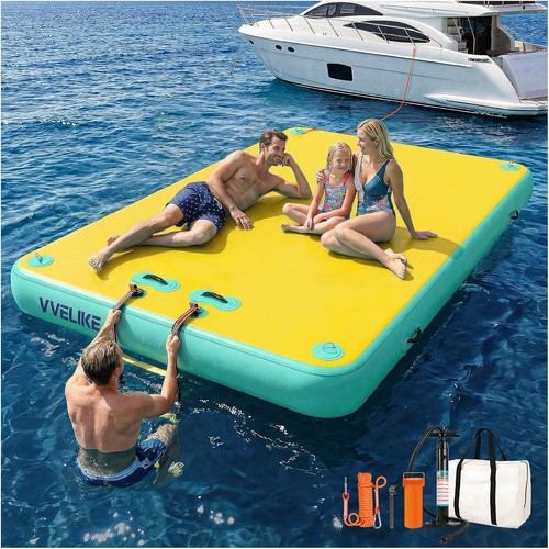 Inflatable lake mat floating - inflatable,