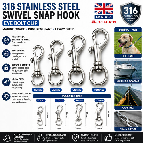316 stainless steel swivel - 316,