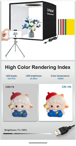 Puluz mini light box - puluz,