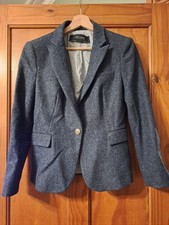 Zara Blazer Jacket 100% Wool