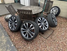 Vw T Roc Golf R Line Suzuka Alloy Wheels Tyres Set X4 225/40/19 POSTAGE POSSIB