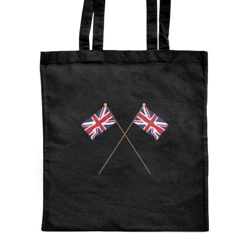 Waving union jack flags - jack, flags'