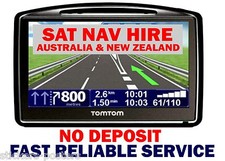 14 - 60 Day HIRE AUSTRALIA & NEW ZEALAND SAT NAV TOM TOM / GARMIN  RENTAL  GPS