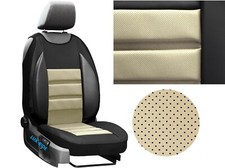 FORD TRANSIT Mk7 Mk8 CUSTOM ONE SEAT COVER MAT PERFORATED ARTIFICIAL LEATHER