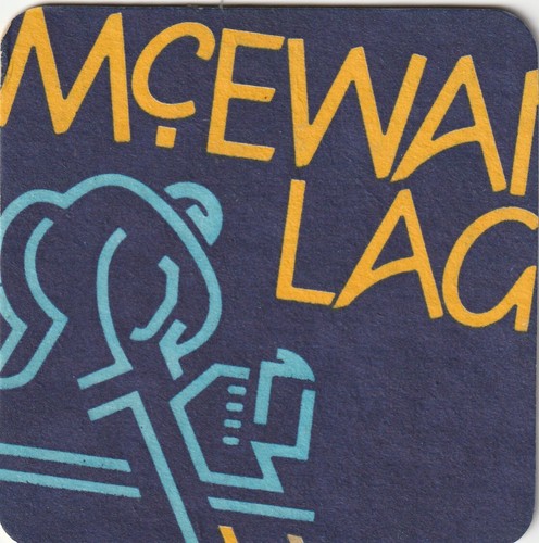 Beer mat mcewans brewery - -,