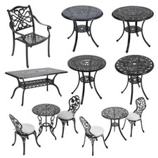 Black Outdoor Garden Furniture