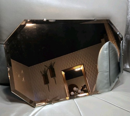 Vintage frameless mirror - vintage,