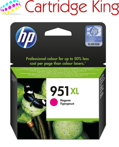 Genuine 951xl magenta ink - genuine, hp